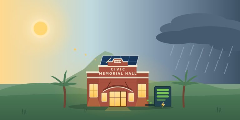 Mullumbimby Civic Centre Battery Announcement